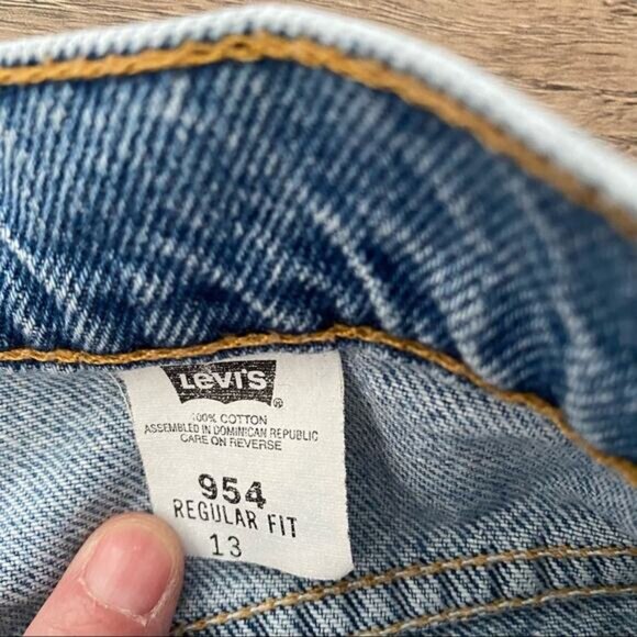 Levi’s Orange Label Custom Made Jean 954 Shorts - Picture 6 of 6